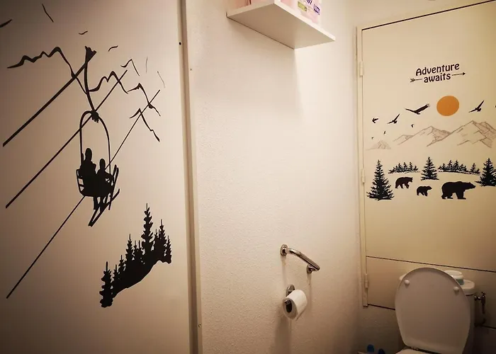 La Montagnette T2 Wifi Et Parking Prive Avec Vue Sur La Montagne 2-4 Personnes Daire Bagnères-de-Luchon